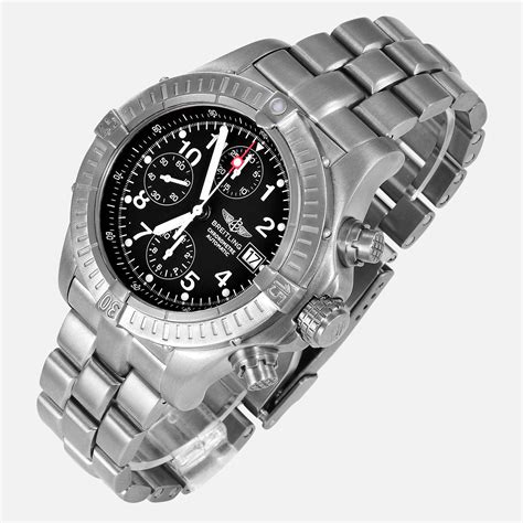 breitling super avenger titanium|breitling avenger titanium chronograph.